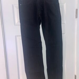 Levi's Black Straight-Leg Jeans Classic Denim